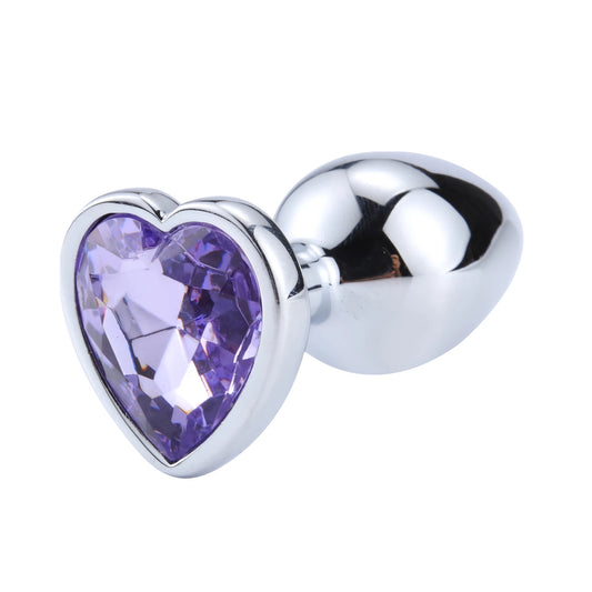 Butt plug With Heart Shaped Diamond