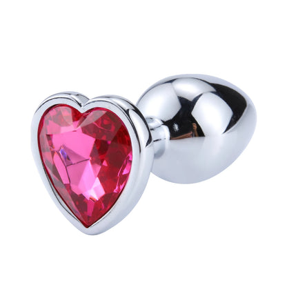 Butt plug With Heart Shaped Diamond